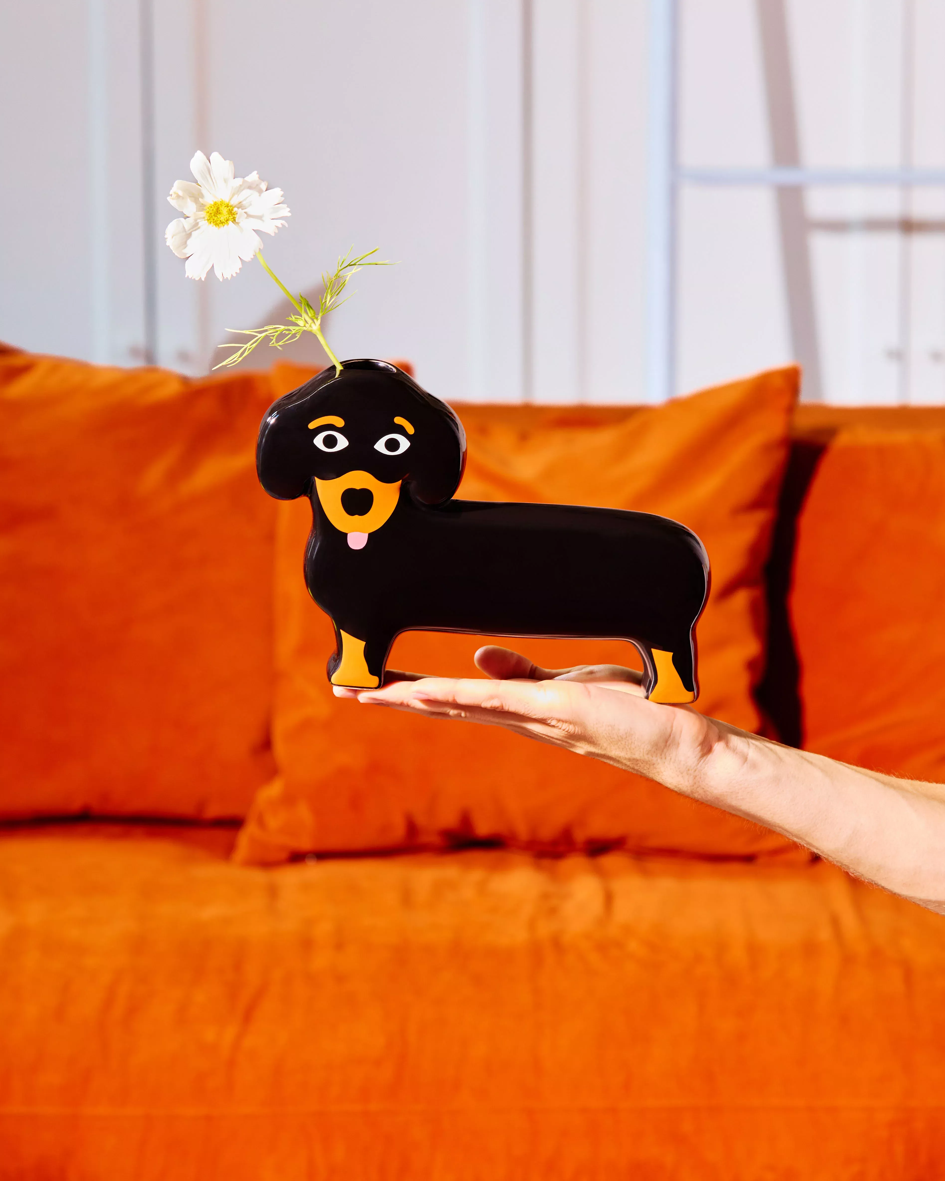 KERAMIKVASE DACKEL – FLUID MARKET