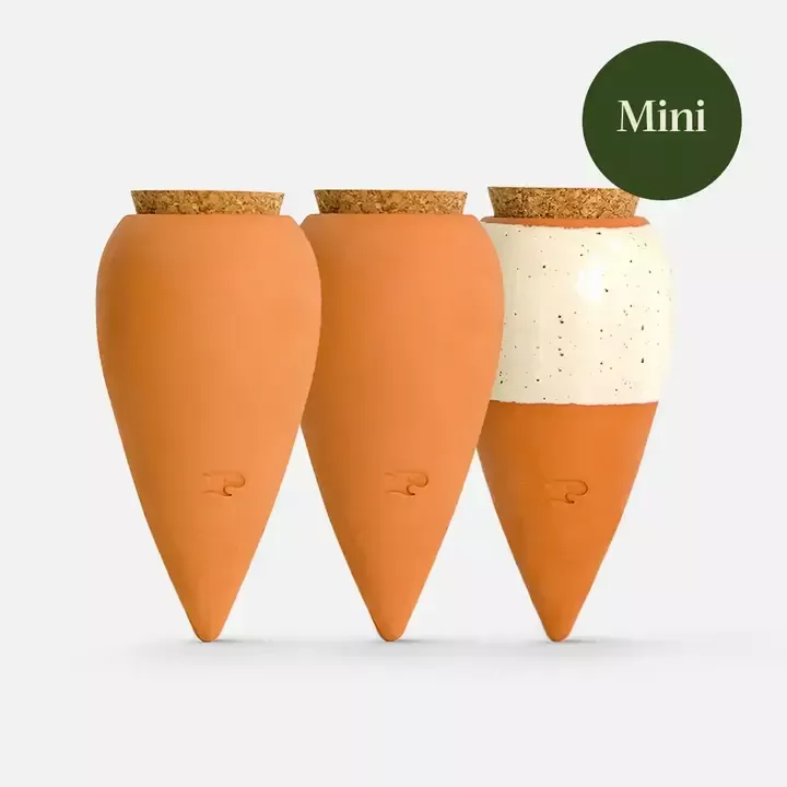 OLLA MINI TRIO TERRACOTTA & BLANC GRAINÉ – PEPIN