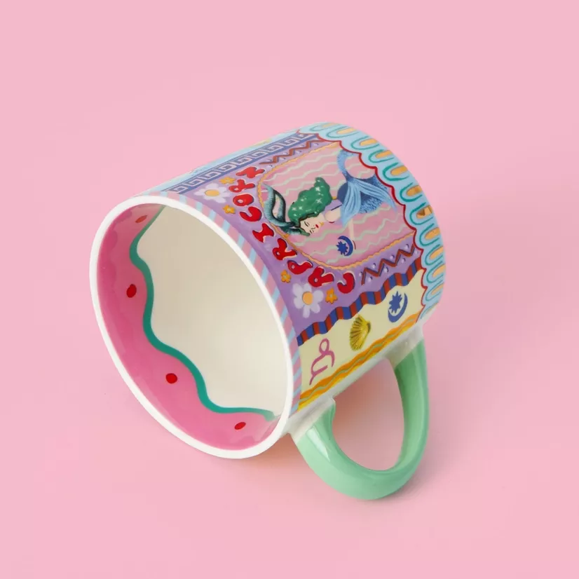 MUG SAGITTAIRE EN PORCELAINE – ELEANOR BOWMER