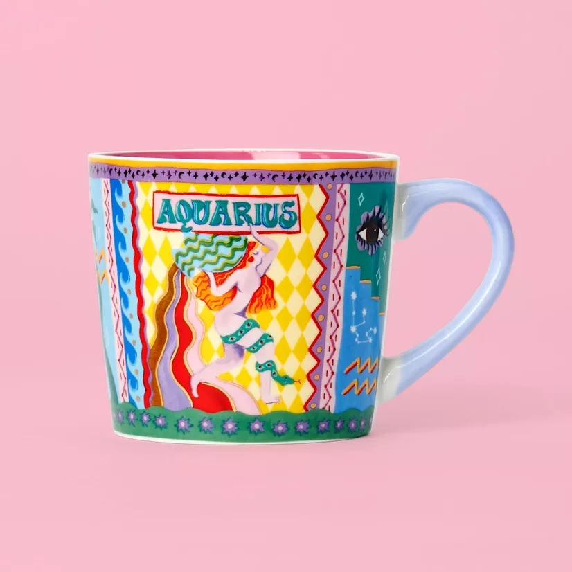MUG VERSEAU EN PORCELAINE – ELEANOR BOWMER