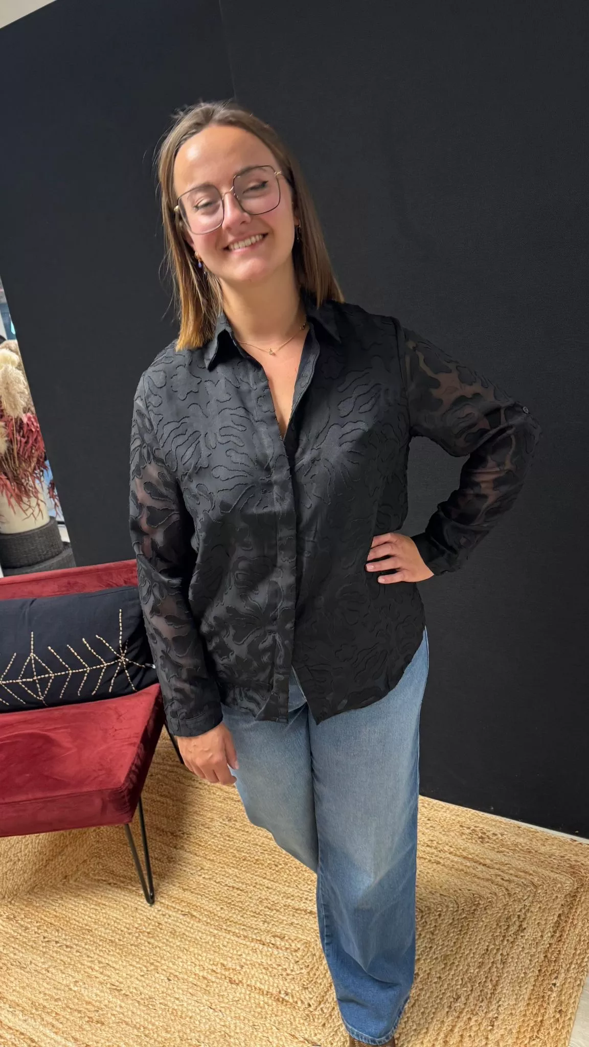 CHEMISIER SACHA - MAËLLE - GRANDE TAILLE