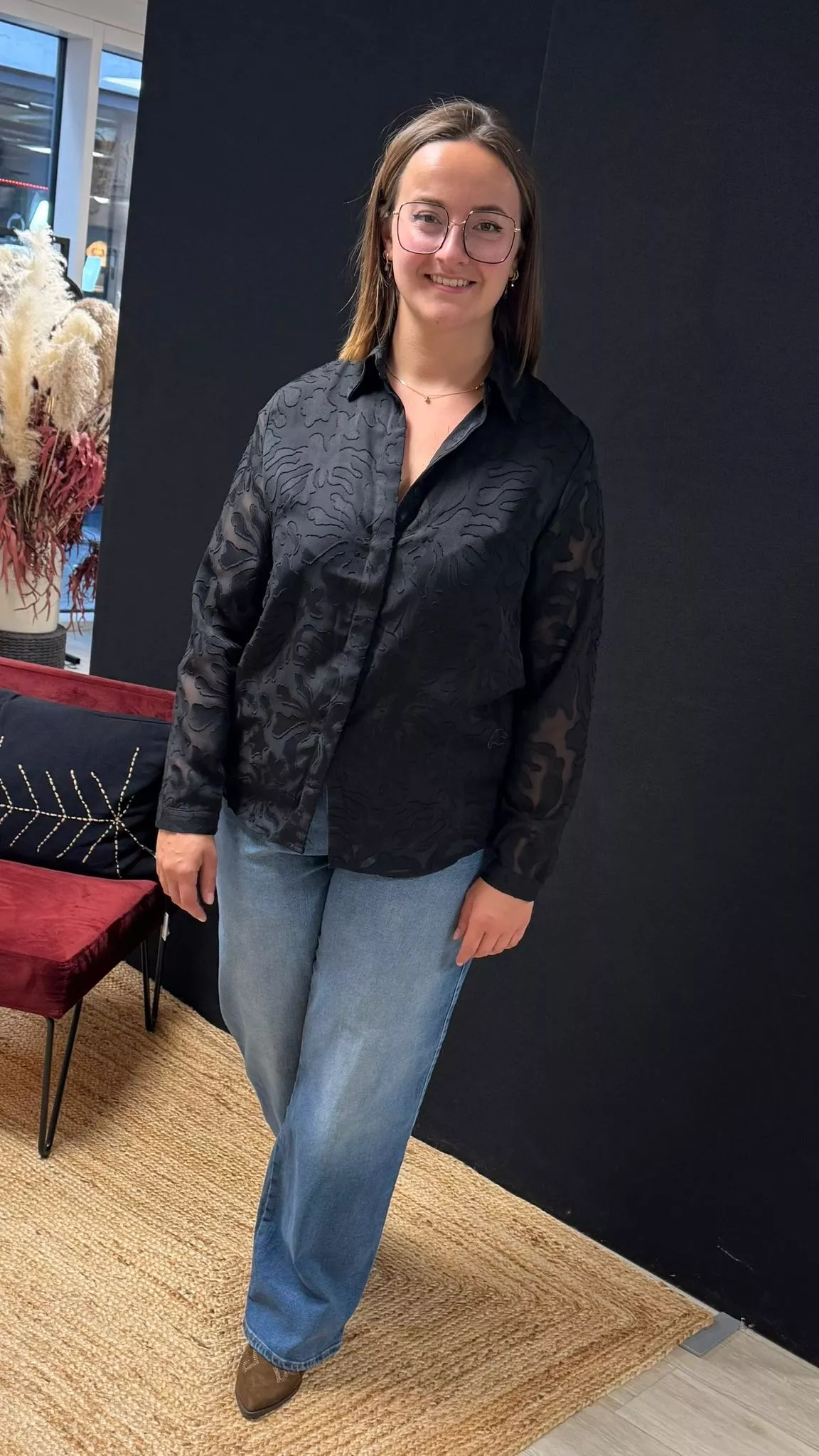 CHEMISIER SACHA - MAËLLE - GRANDE TAILLE