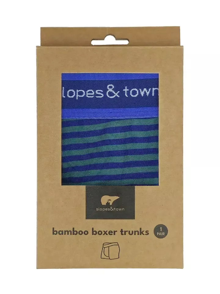BOXER RAYURES BAMBOU