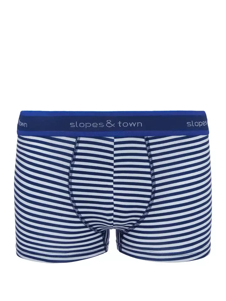 BOXER RAYURES BAMBOU