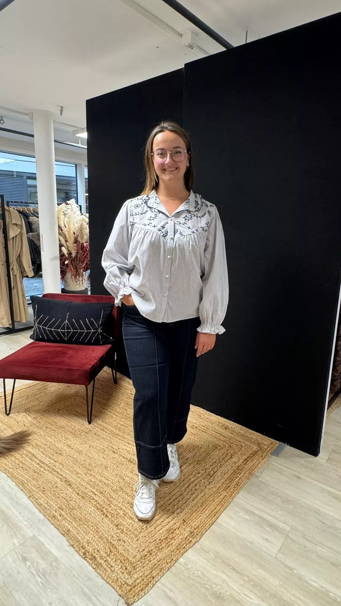 CHEMISIER GABIN - MAËLLE - GRANDE TAILLE 42-50