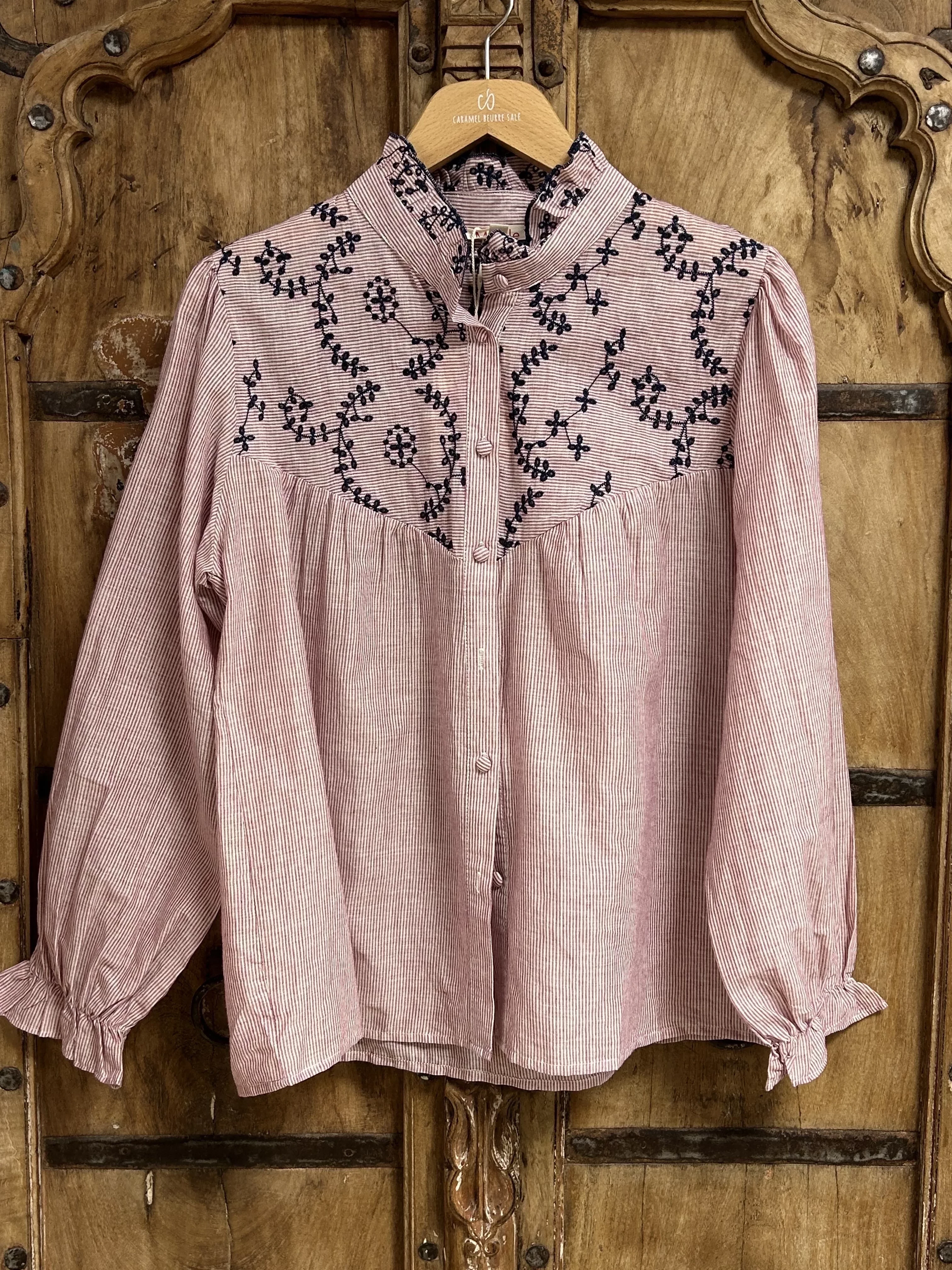 CHEMISIER GABIN - MAËLLE - GRANDE TAILLE 42-50