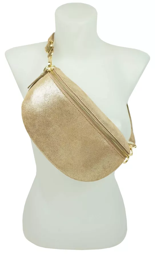 53004 BANANE CUIR BRILLANT CAMILLE