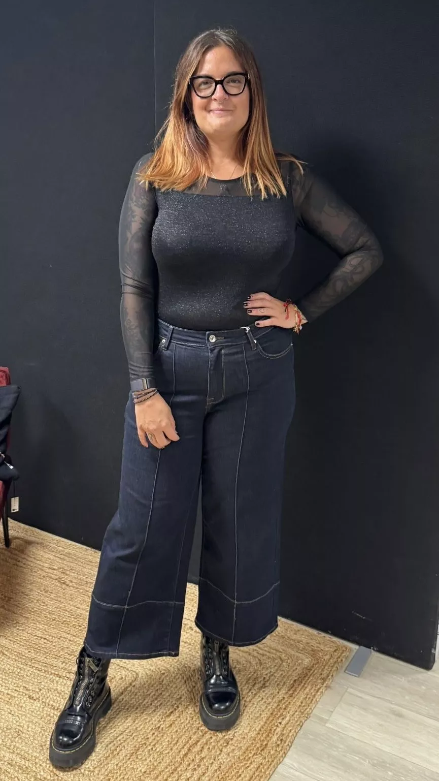 BODY LUREX À MANCHES LONGUES – ONLY CARMAKOMA – GRANDE TAILLE 42–54