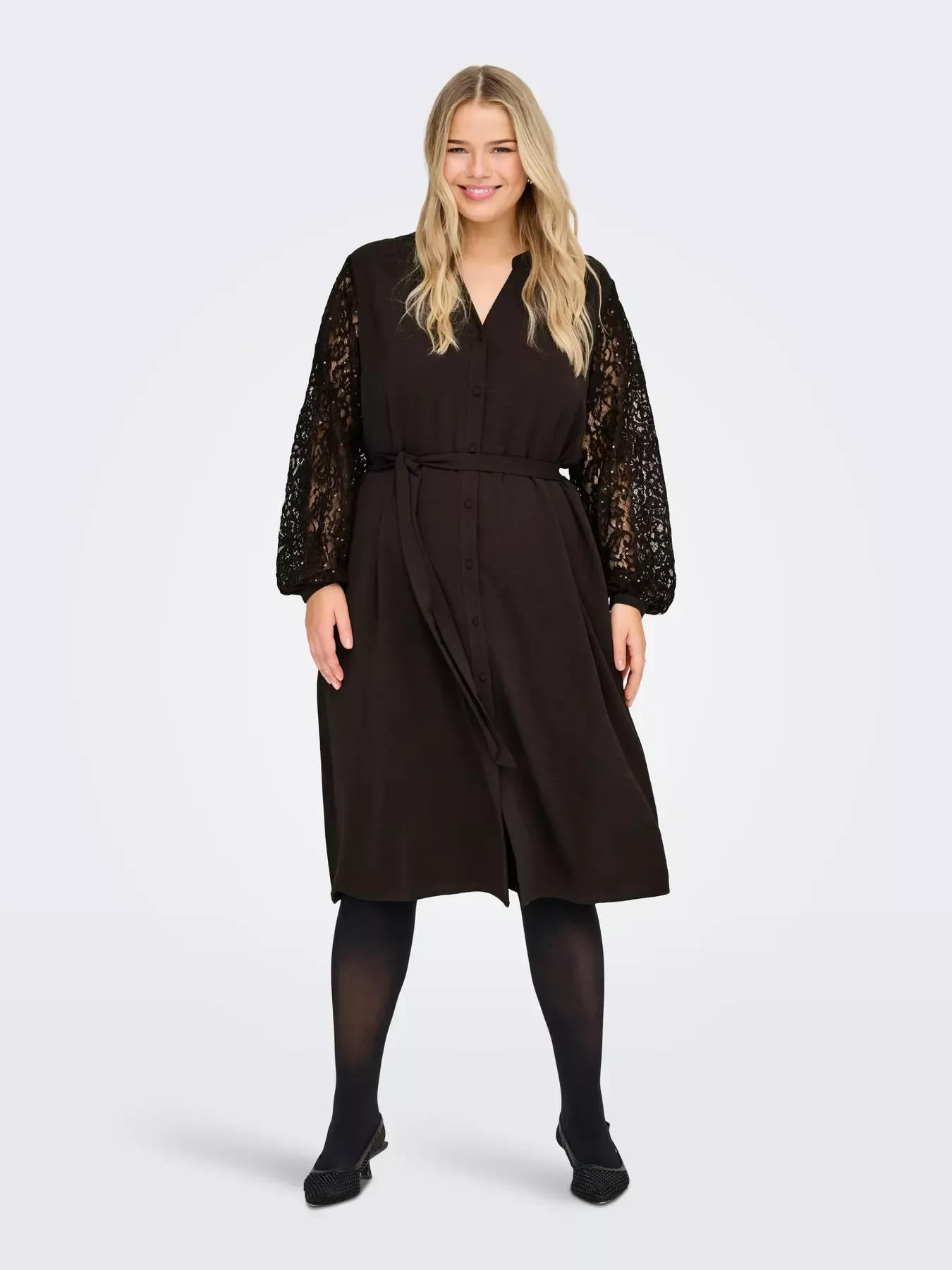 ROBE CHEMISE ORIANNE  - ONLY CARMAKOMA - GRANDE TAILLE 42-54