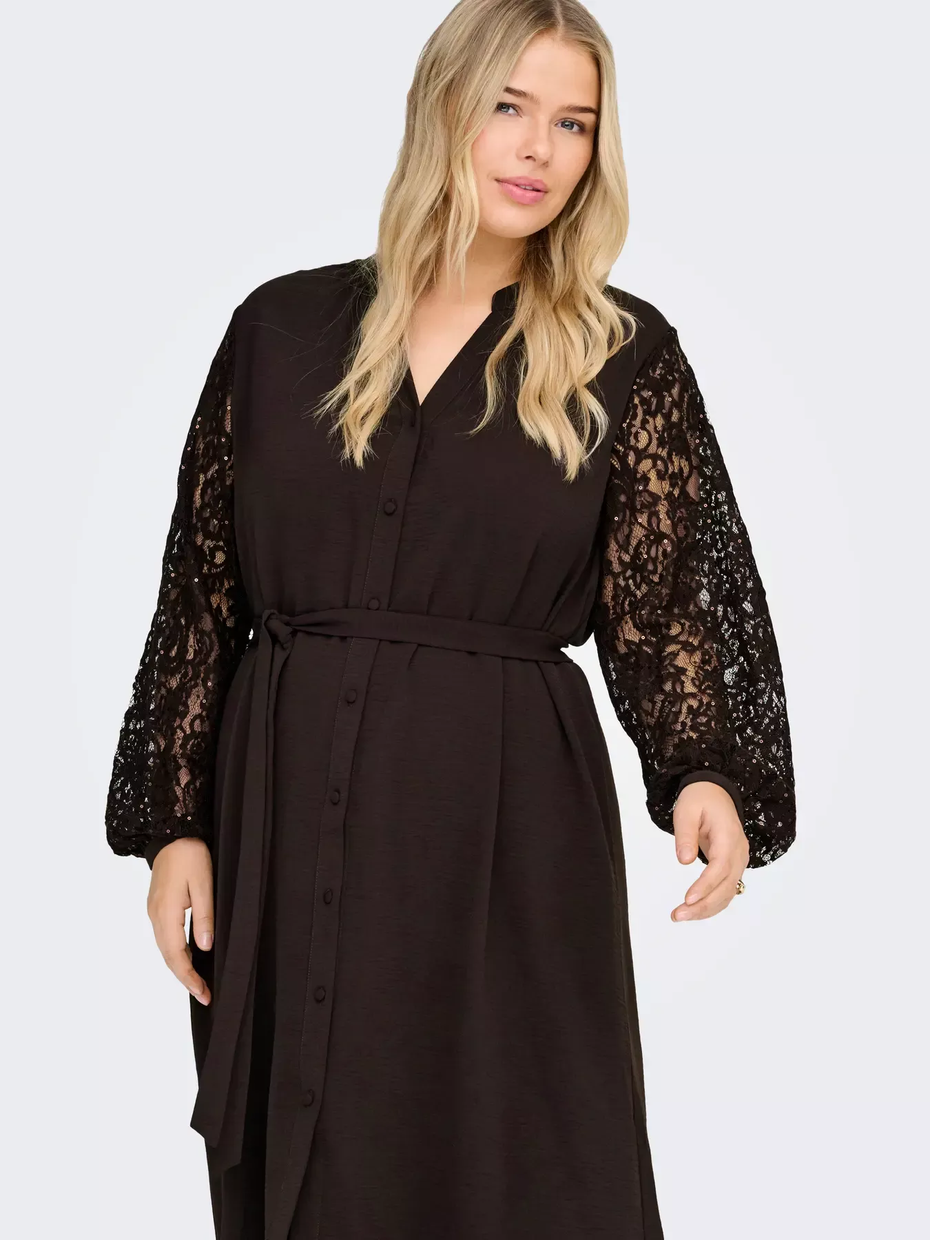 ROBE CHEMISE ORIANNE  - ONLY CARMAKOMA - GRANDE TAILLE 42-54