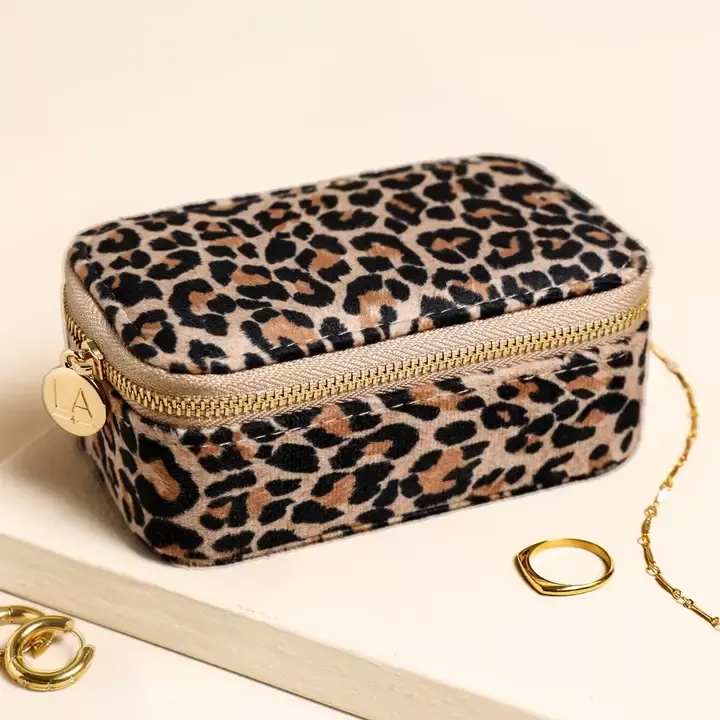80607 BOITE A BIJOUX LEOPARD