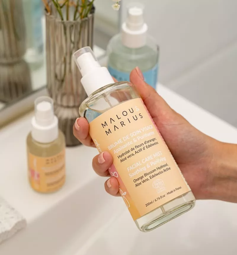 BRUME DE SOIN APAISANTE ET PURIFIANTE MALOU ET MARIUS 200ML