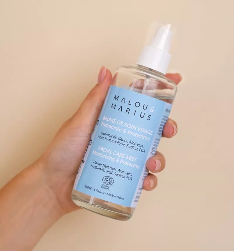 BRUME DE SOIN VISAGE  HYDRATANTE 200ML MALOU ET MARIUS