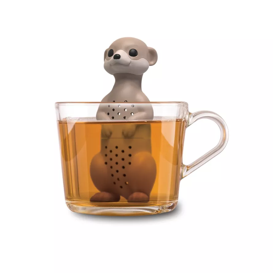 BOULE À THÉ SILICONE SURICATE – WINKEE DESIGN