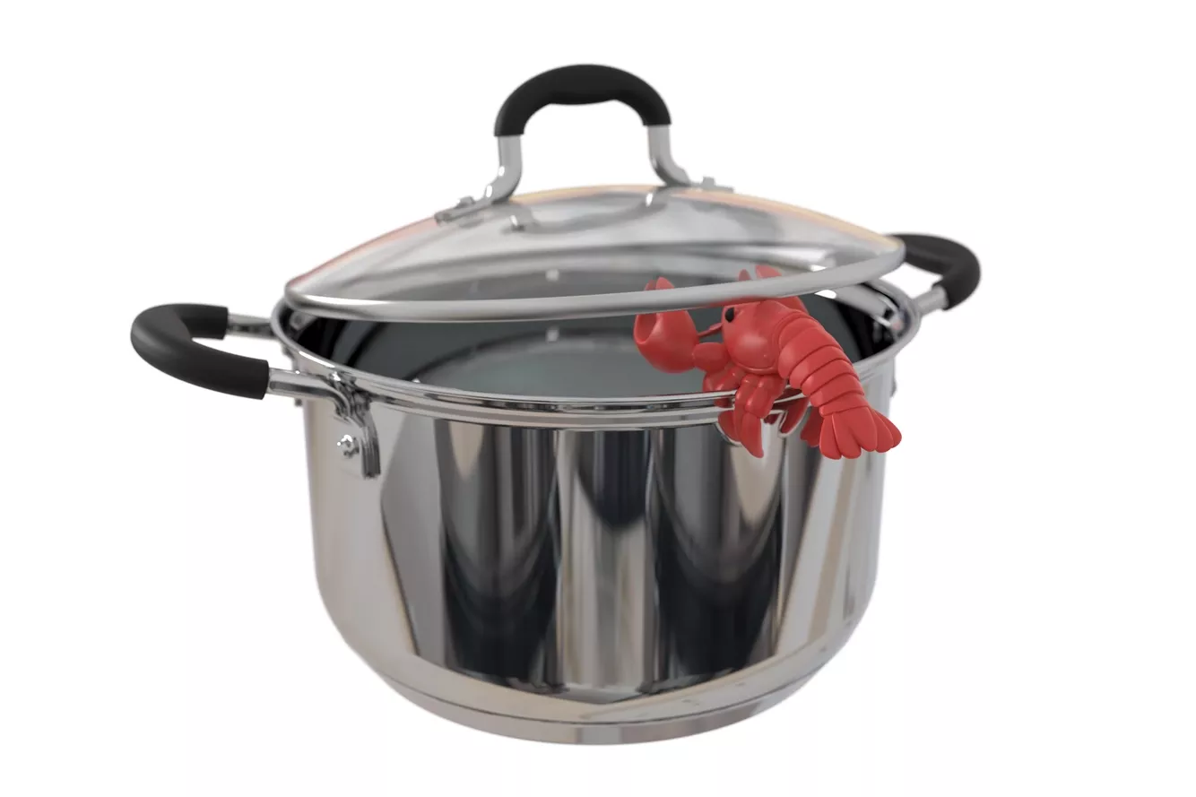 HOMARD GARDE MARMITE ET PORTE CUILLERE - WINKEE