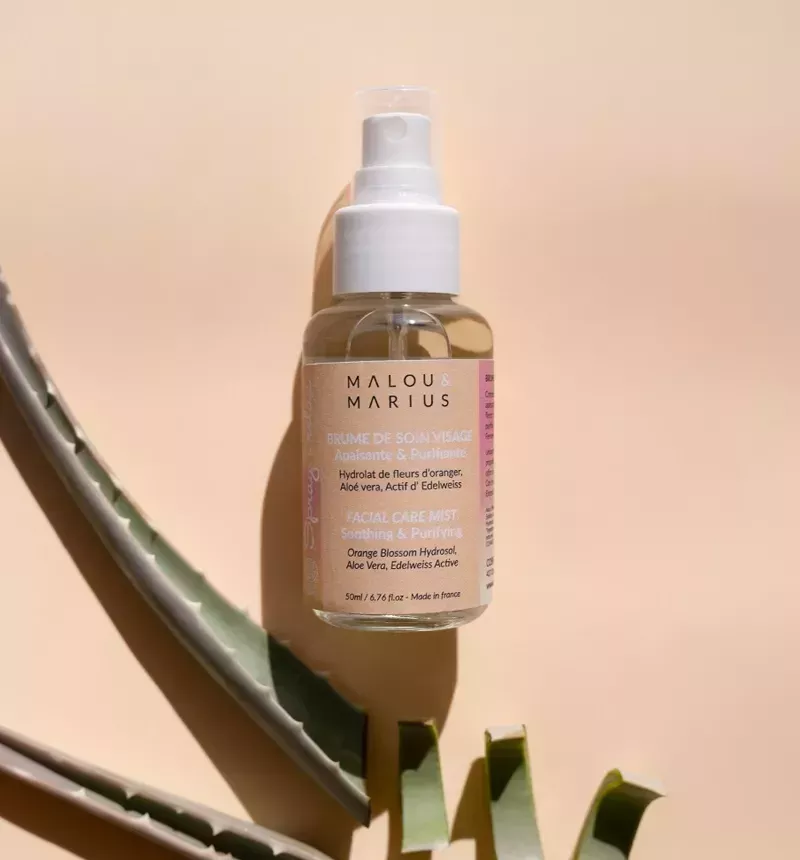 BRUME VISAGE APAISANTE & PURIFIANTE 50 ML – MALOU & MARIUS – NATURELLE ET SENSORIELLE