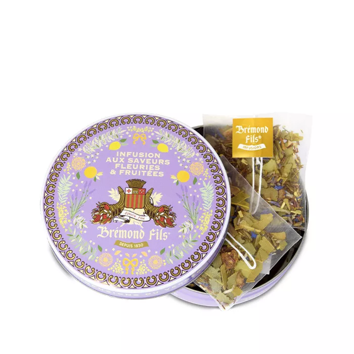 INFUSION AUX SAVEURS FLEURIES & FRUITÉES – MAISON BRÉMOND 1830 – BIO