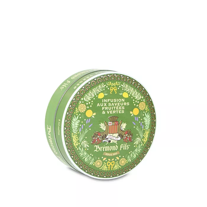 INFUSION BIO AUX SAVEURS FRUITÉES & VERTES – MAISON BRÉMOND 1830
