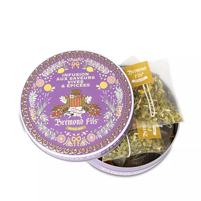 INFUSION BIO AUX SAVEURS VIVES & ÉPICÉES – MAISON BRÉMOND 1830