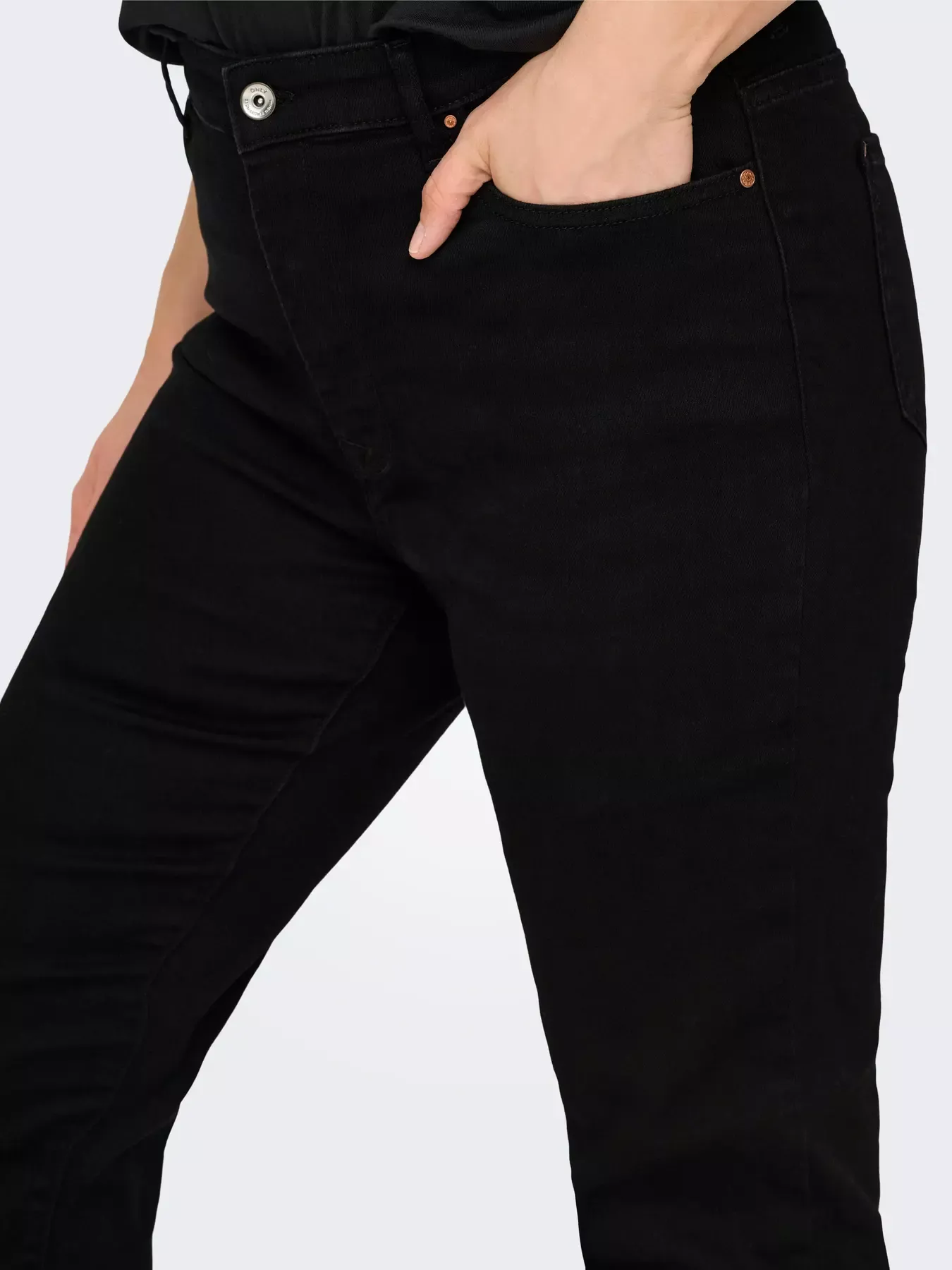 JEANS SLIM NOIR – ONLY CARMAKOMA – GRANDE TAILLE 42–54