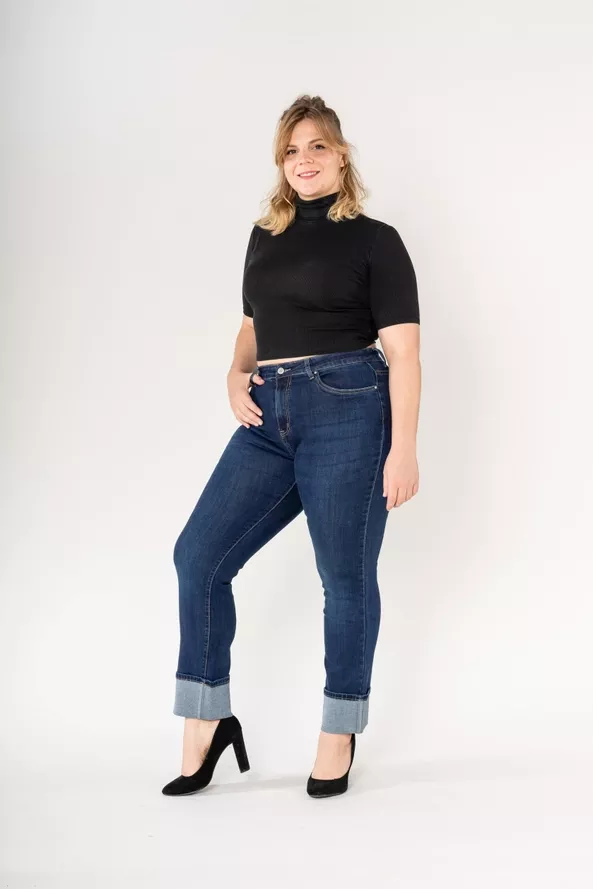 JEAN REGULAR MIT AUFSCHLAG – NINA CARTER – GROSSE GRÖSSEN 42–50