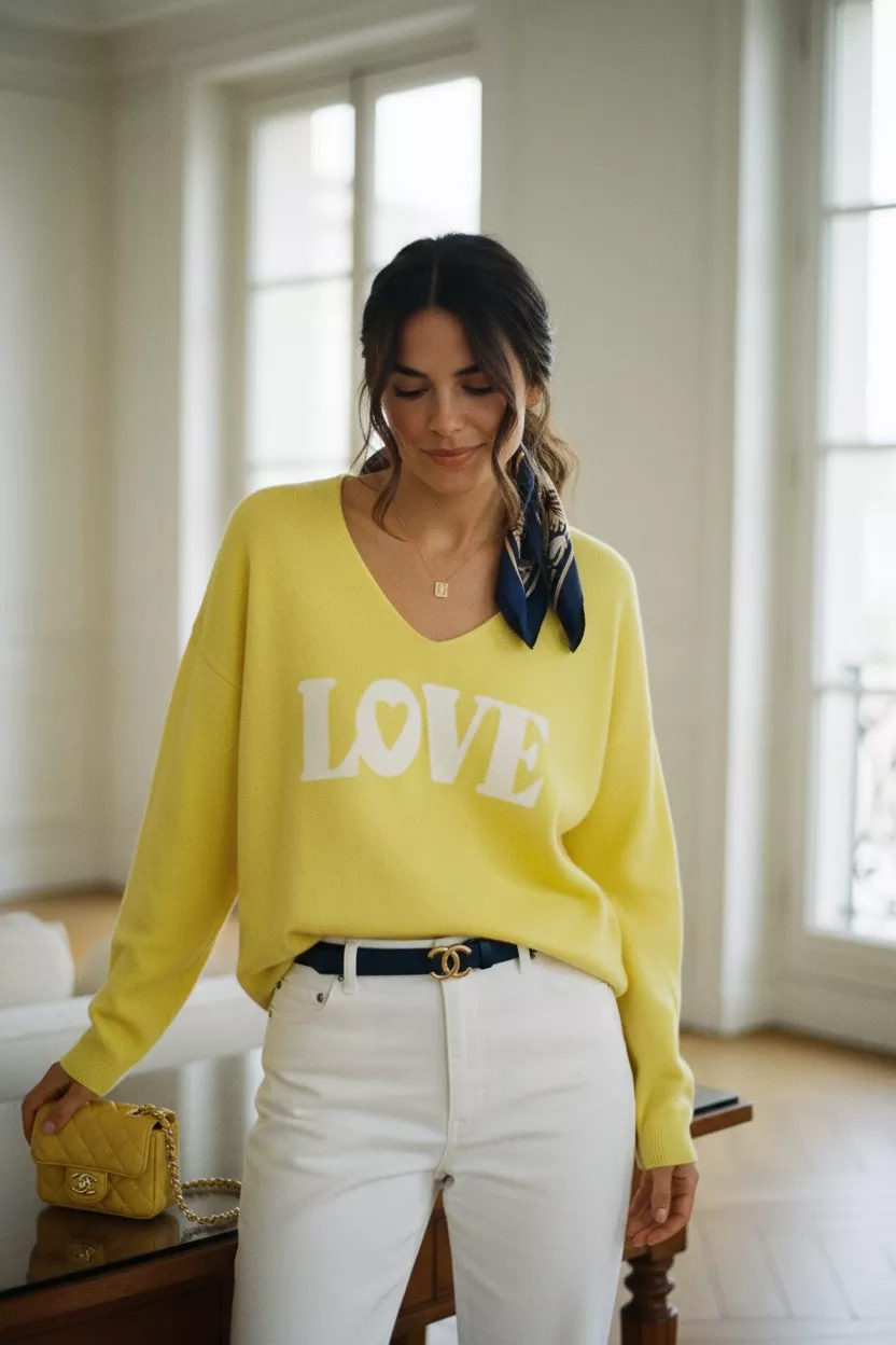   LOVE PULLOVER – April Vintage – EINHEITSGRÖSSE 38–42