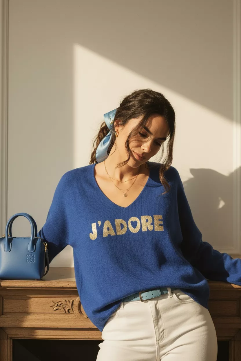 J’ADORE PULLOVER – APRIL VINTAGE – EINHEITSGRÖSSE 38–42