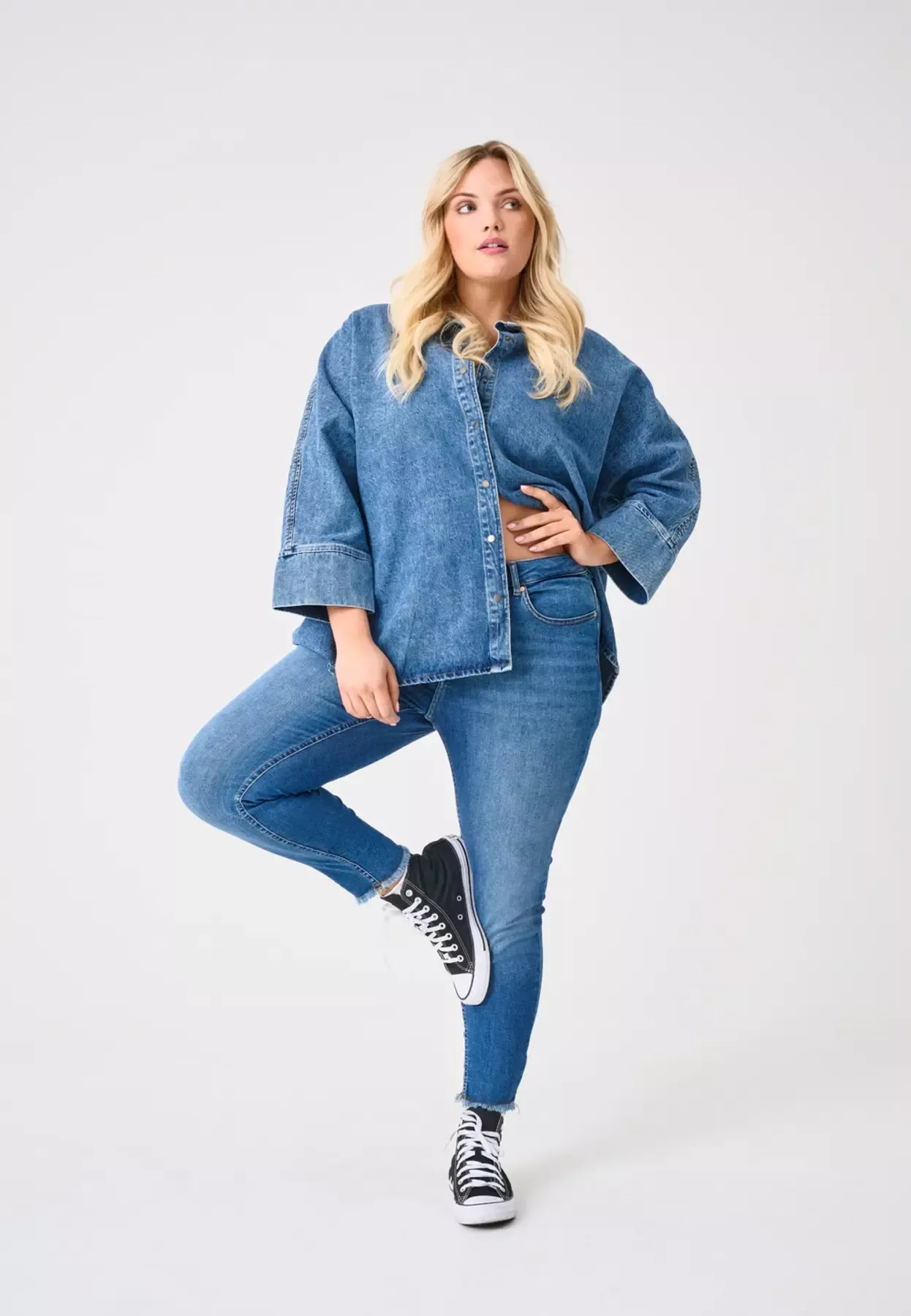 JEAN WILLY SKINNY ANKLE – ONLY CARMAKOMA – GRANDE TAILLE 42–54