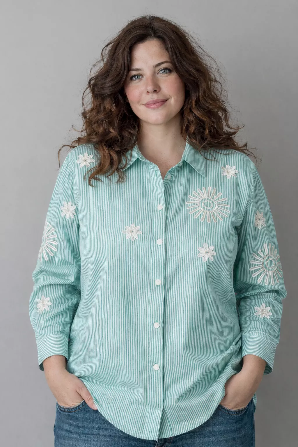 BLUSE NILS – MAËLLE – GROẞE GRÖSSEN 42–50