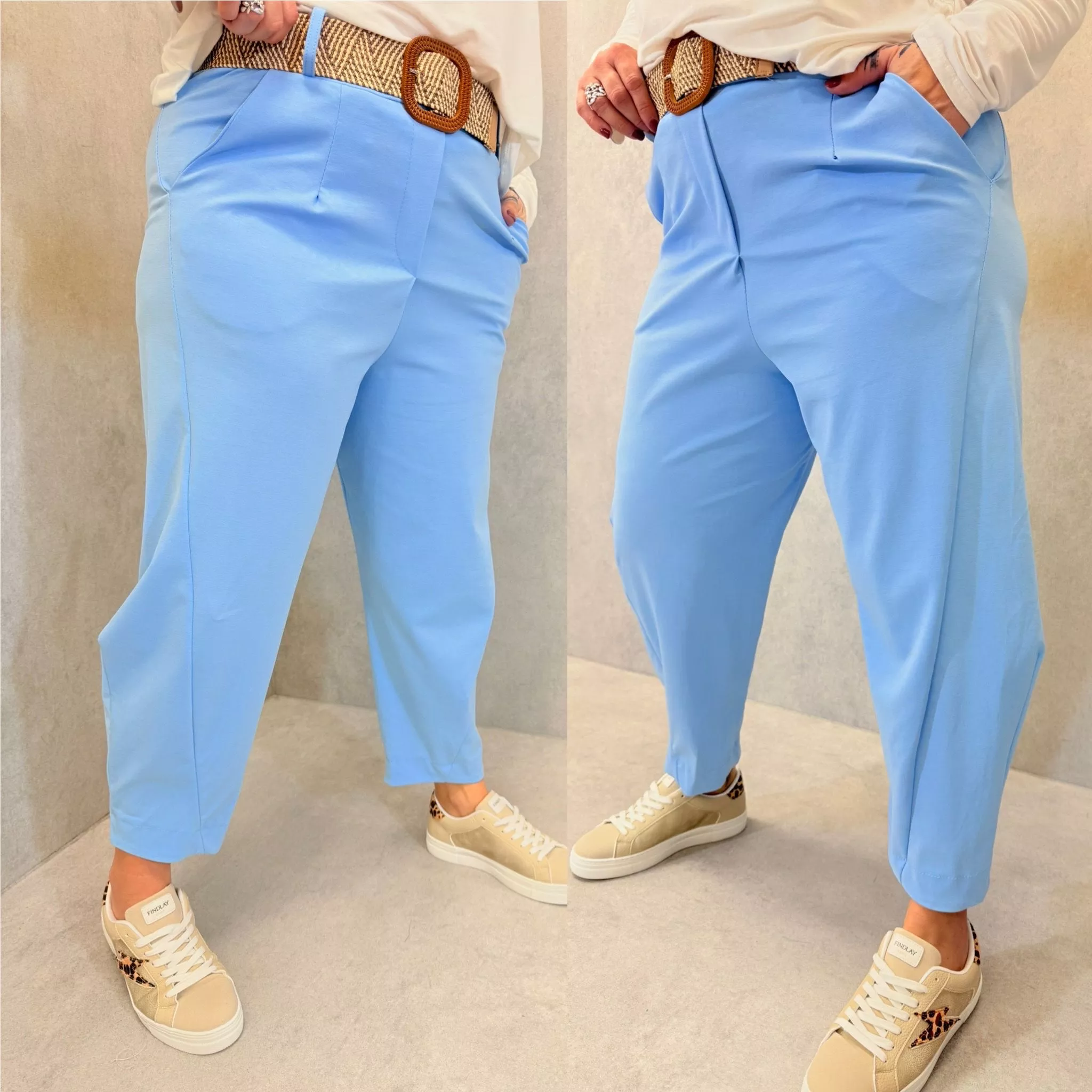 PANTALON 7/8 GARY – GRANDE TAILLE 42–44