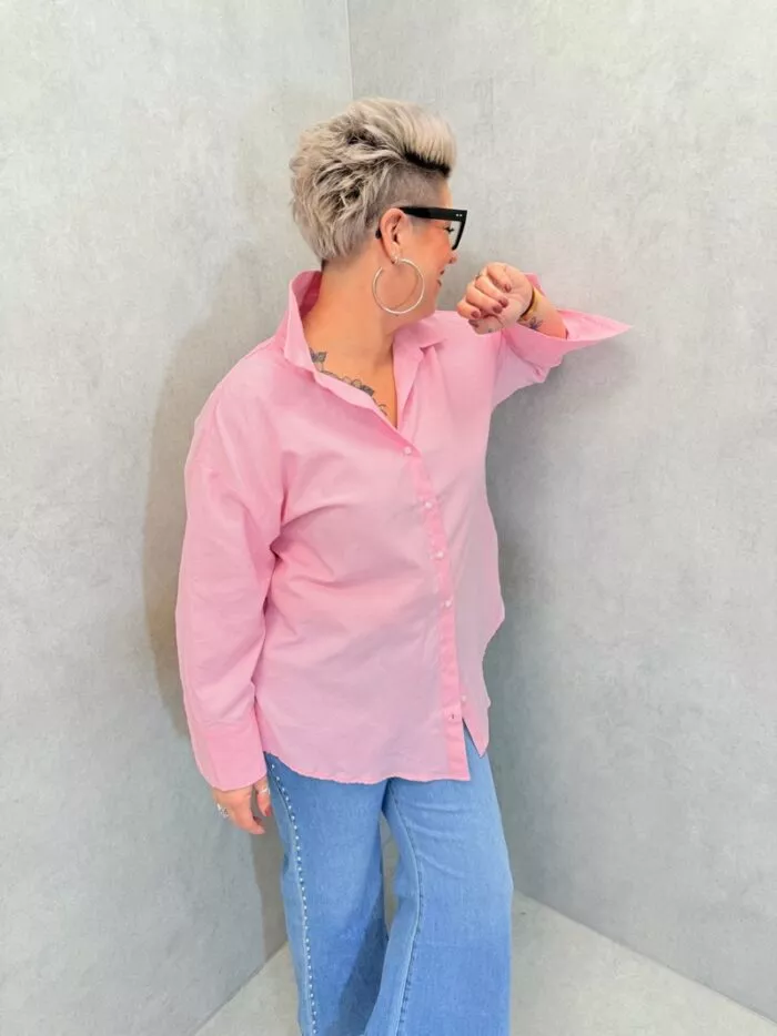 BLUSE KÉLIA – NOUGAT – GROßE GRÖSSEN 46-52