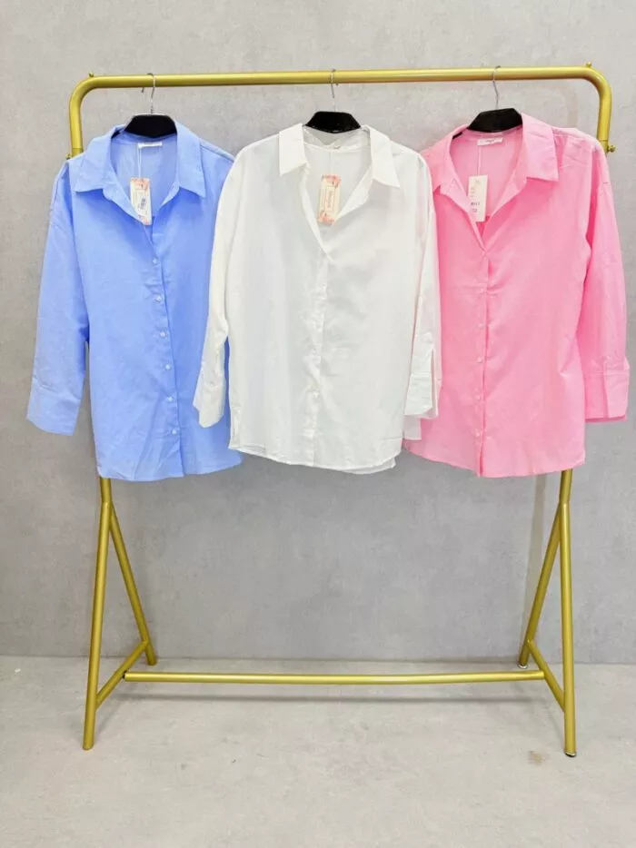 BLUSE KÉLIA – NOUGAT – GROßE GRÖSSEN 46-52