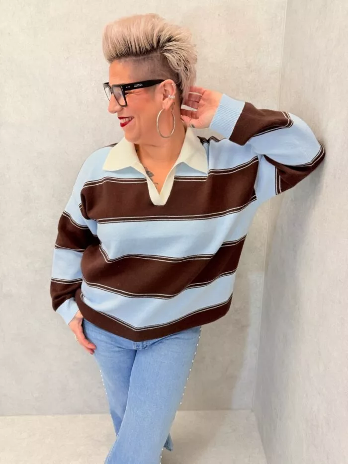 PULL GAËL – IN APRIL 1986 – GRANDE TAILLE 42–48