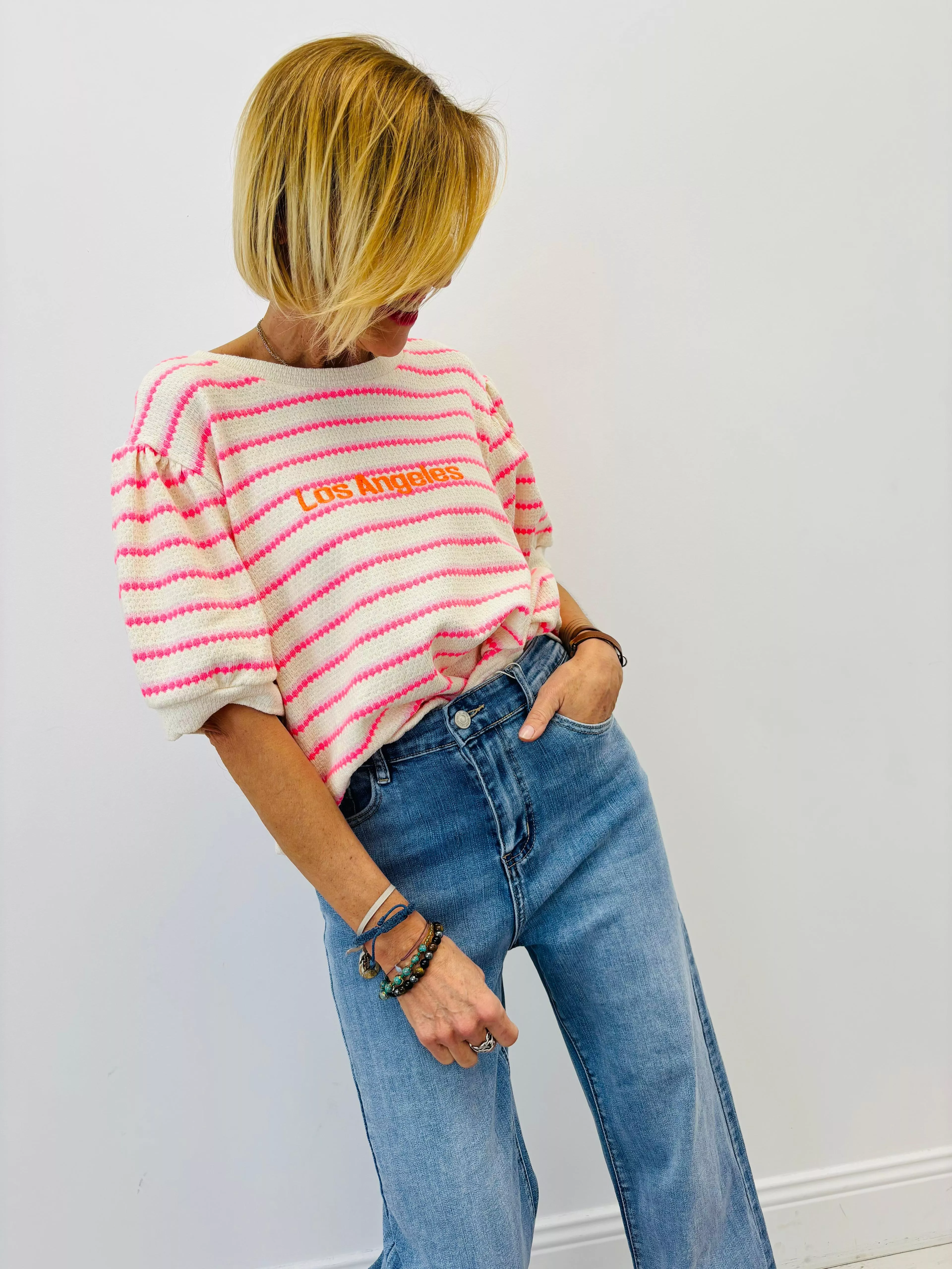 KURZARM-PULLOVER LOS ANGELES – DE MOOIJ