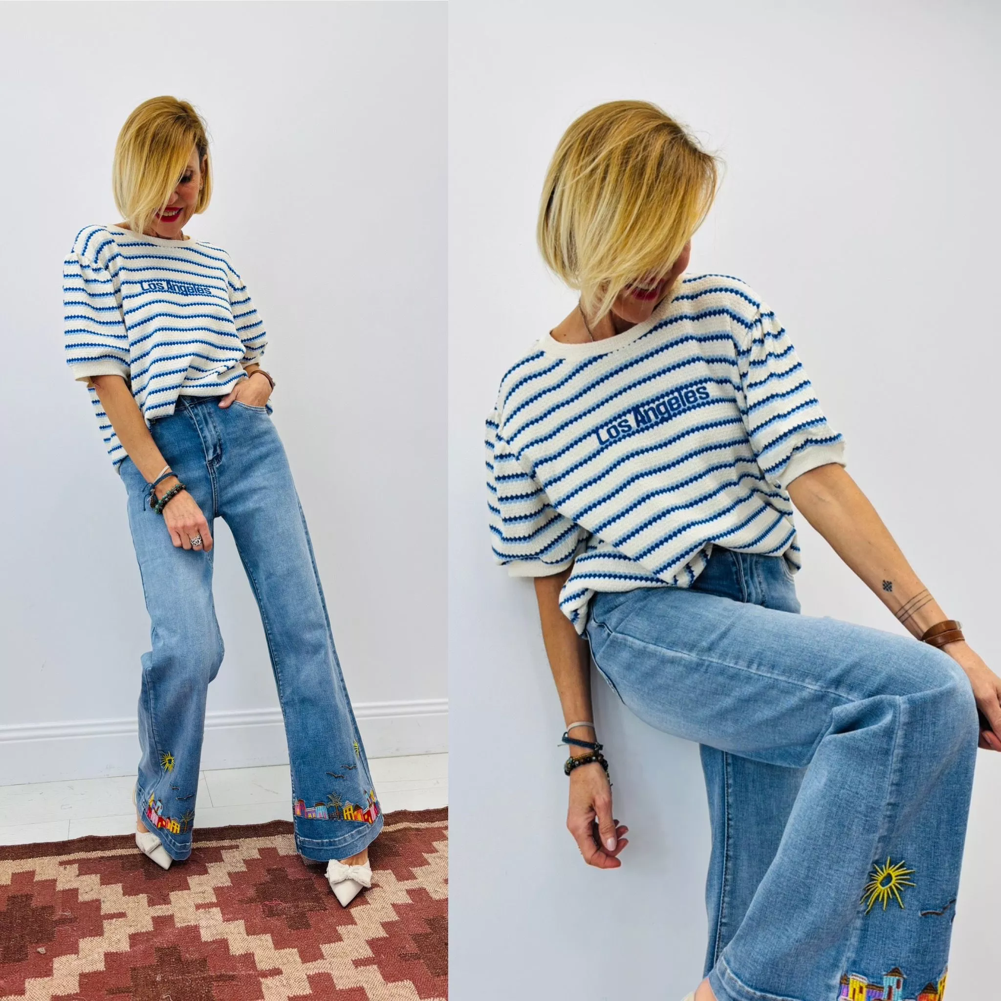 KURZARM-PULLOVER LOS ANGELES – DE MOOIJ