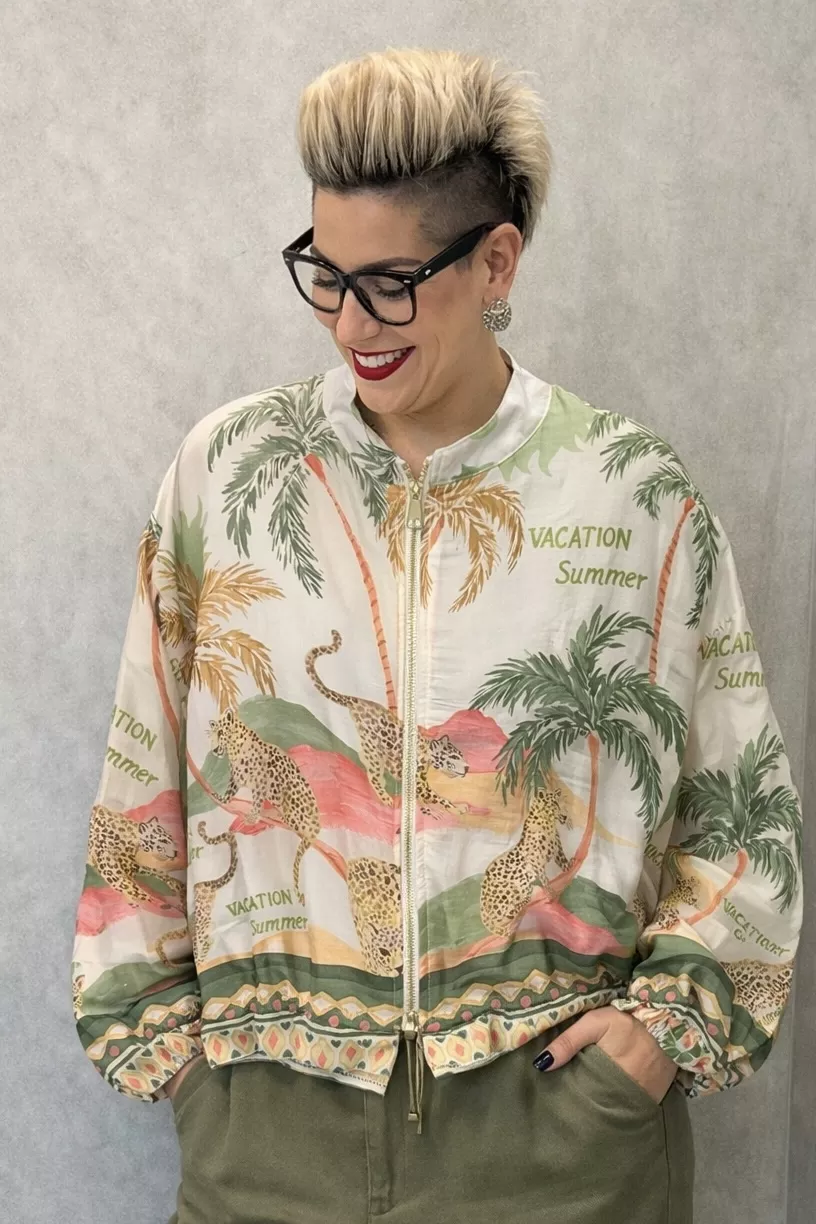 BOMBER SAFARI – C MÉLODIE – GRANDE TAILLE 44–48