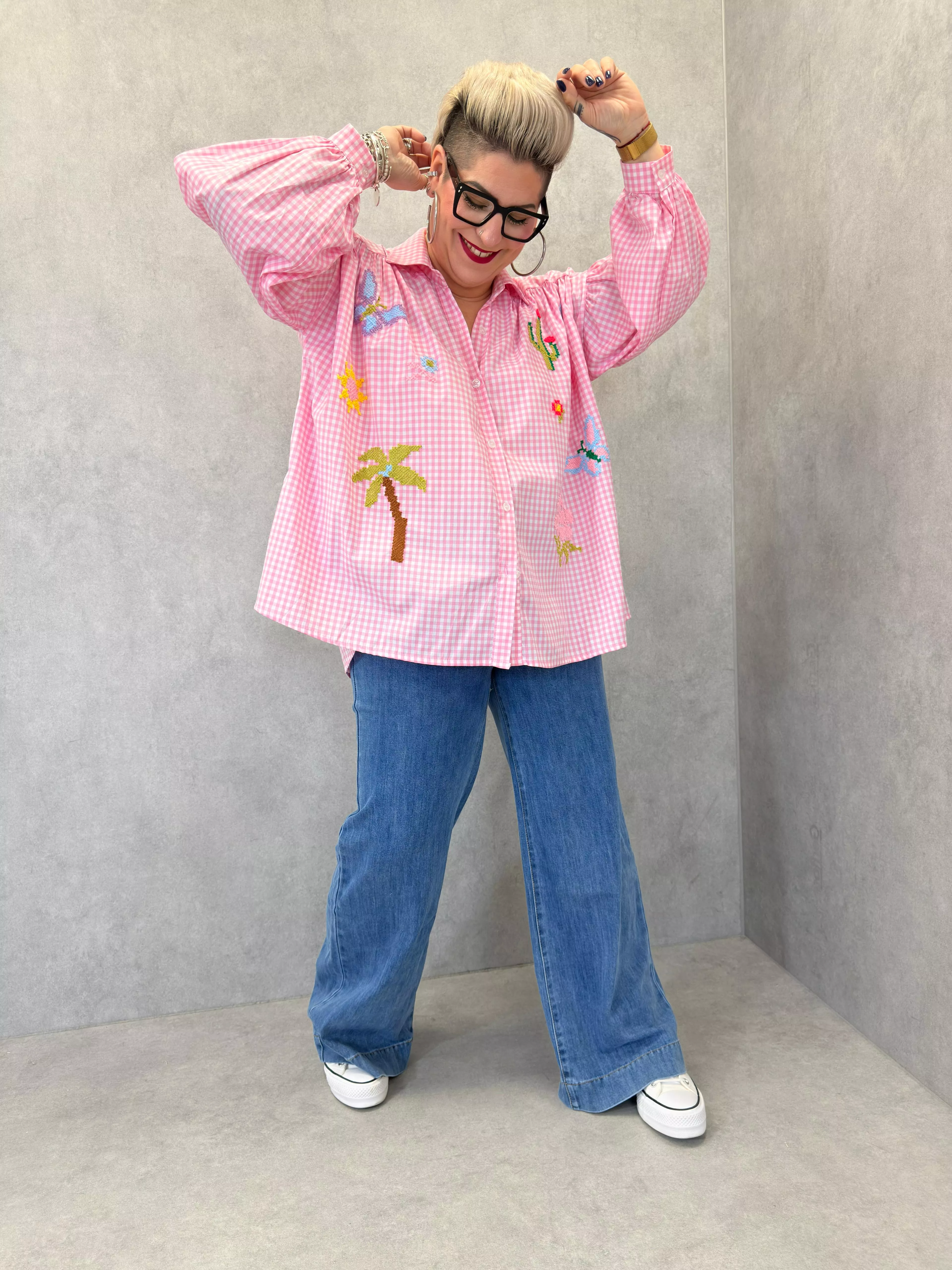 6722 Chemise Vichy C Mélodie