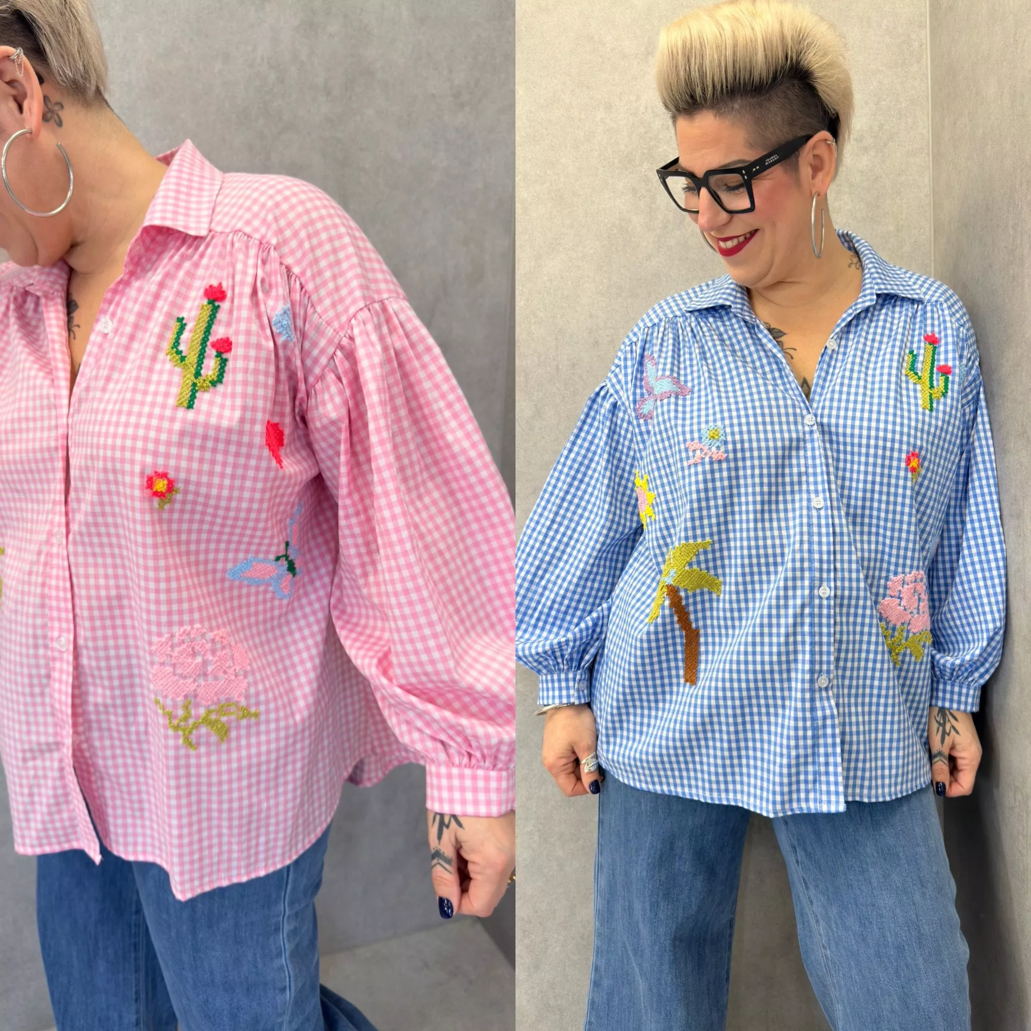 6722 Chemise Vichy C Mélodie