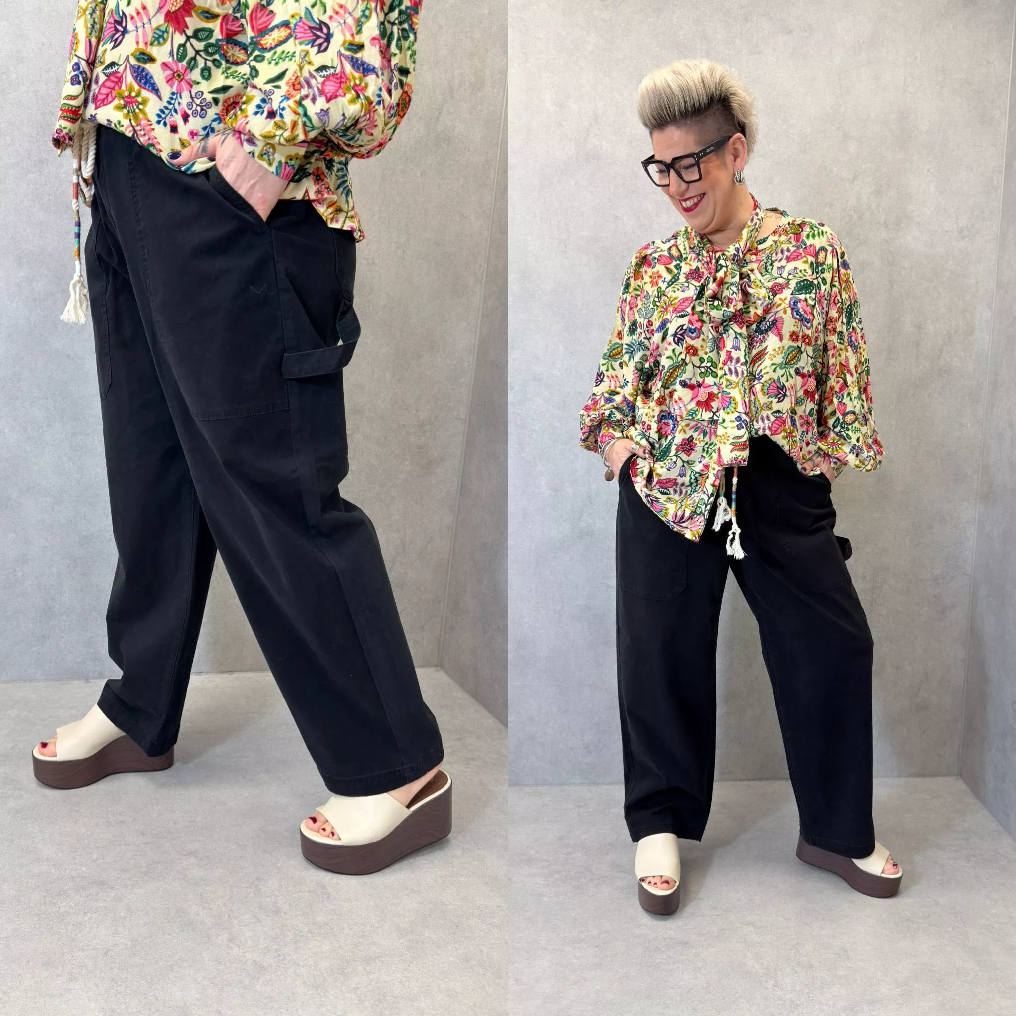 PANTALON ANOR – LUNA BLOOM – GRANDE TAILLE 44–58