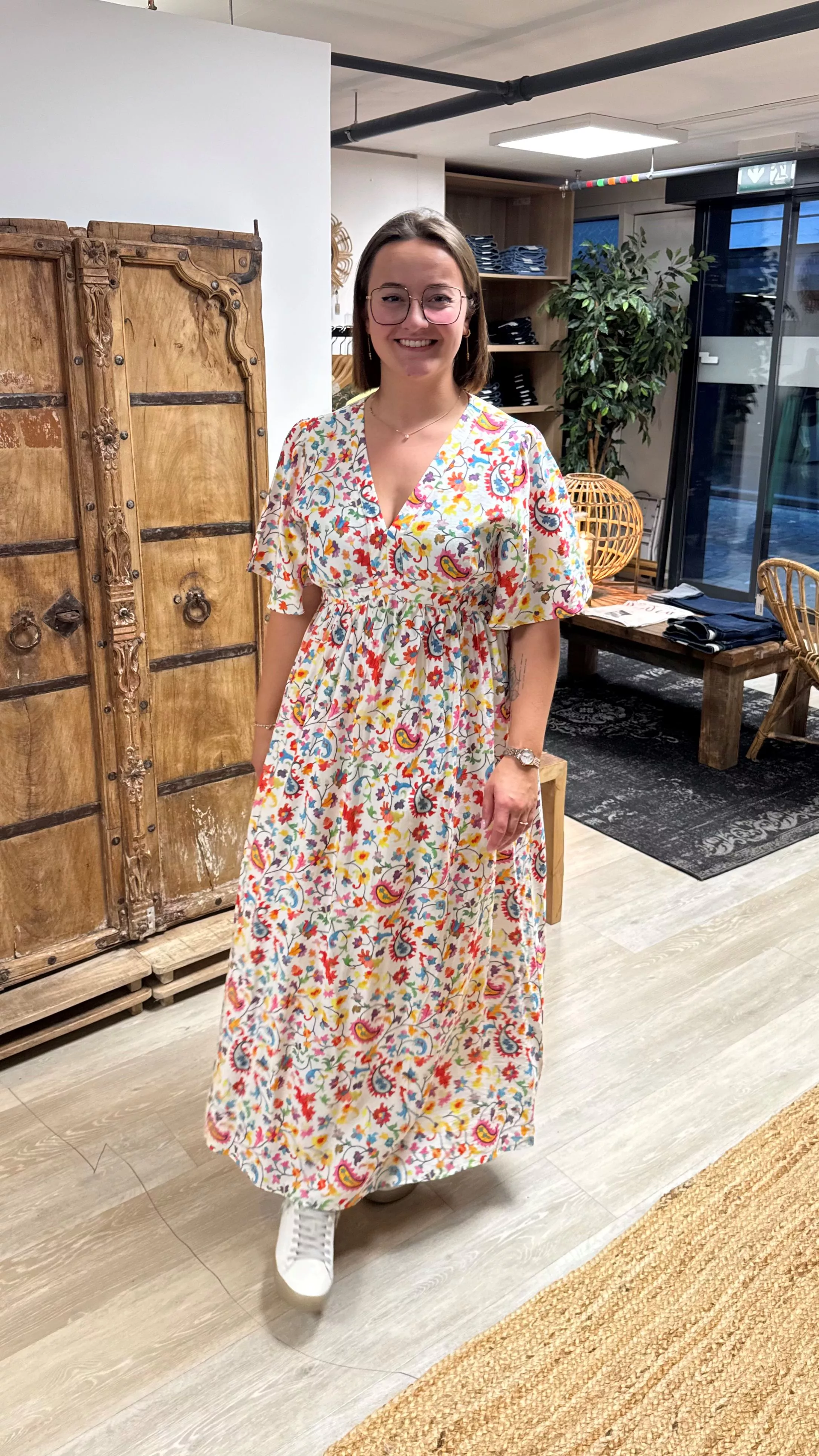 2-ROBE FANNY – MAËLLE – GRANDE TAILLE 42–50