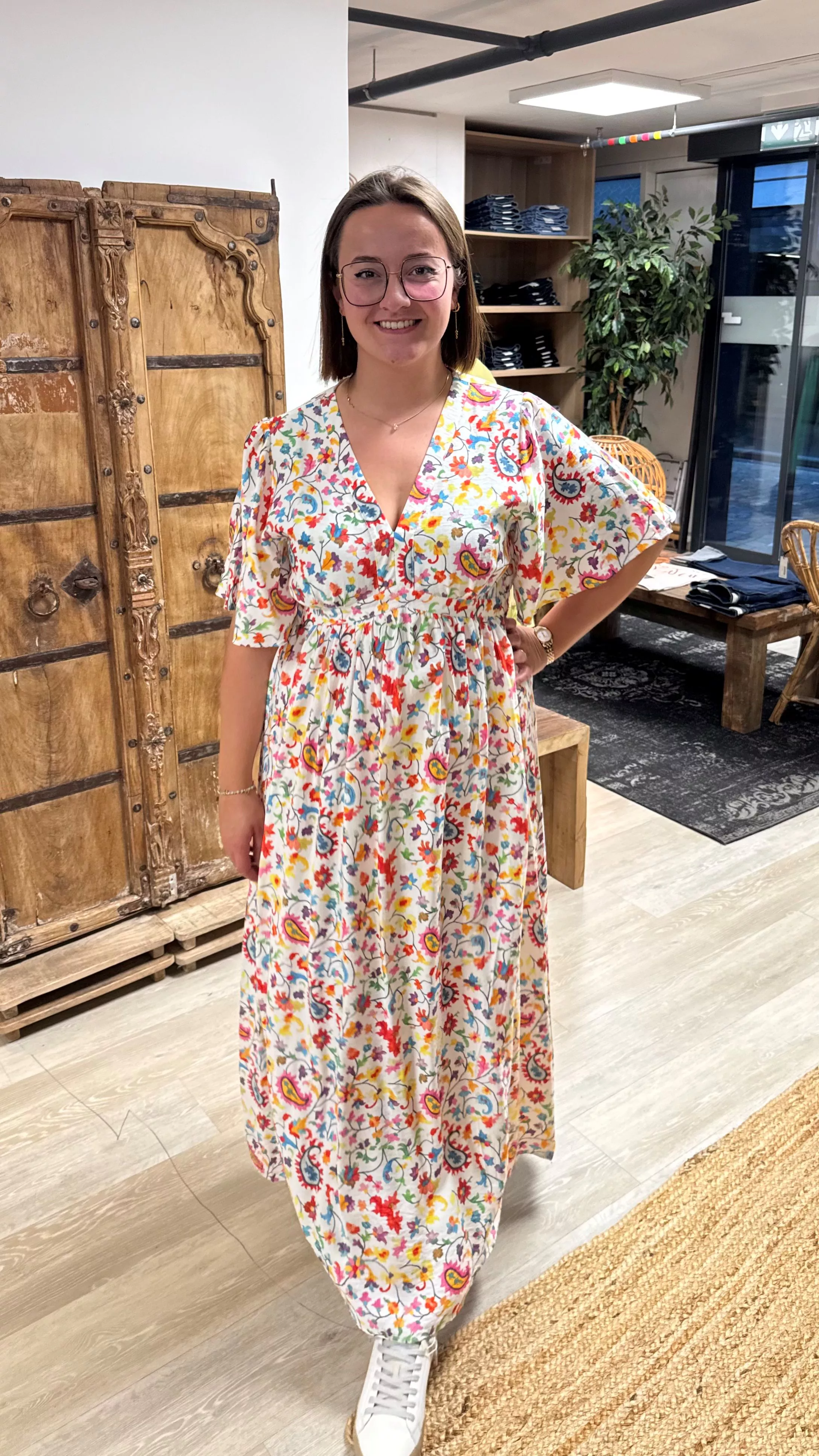 2-ROBE FANNY – MAËLLE – GRANDE TAILLE 42–50