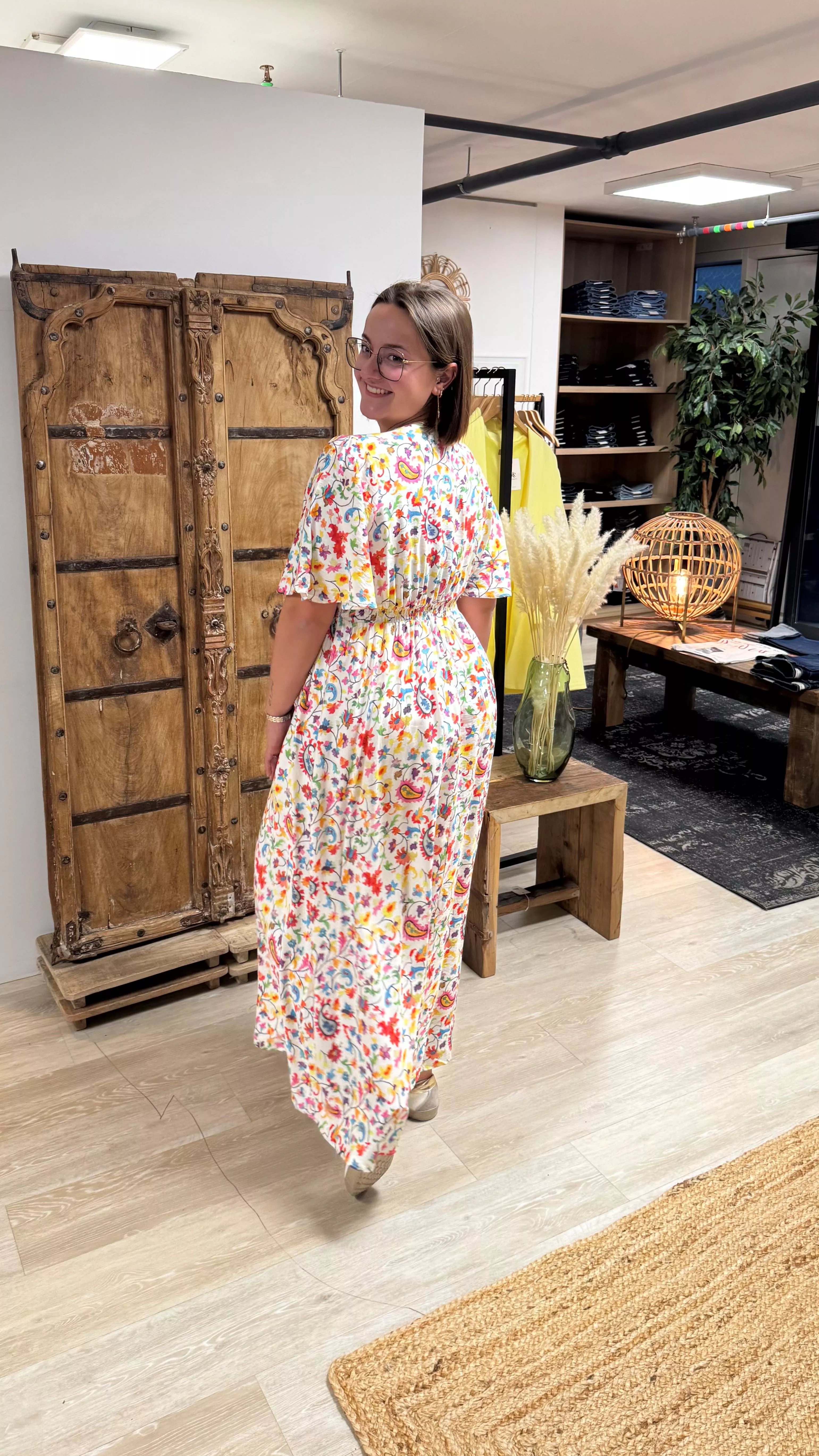 2-ROBE FANNY – MAËLLE – GRANDE TAILLE 42–50