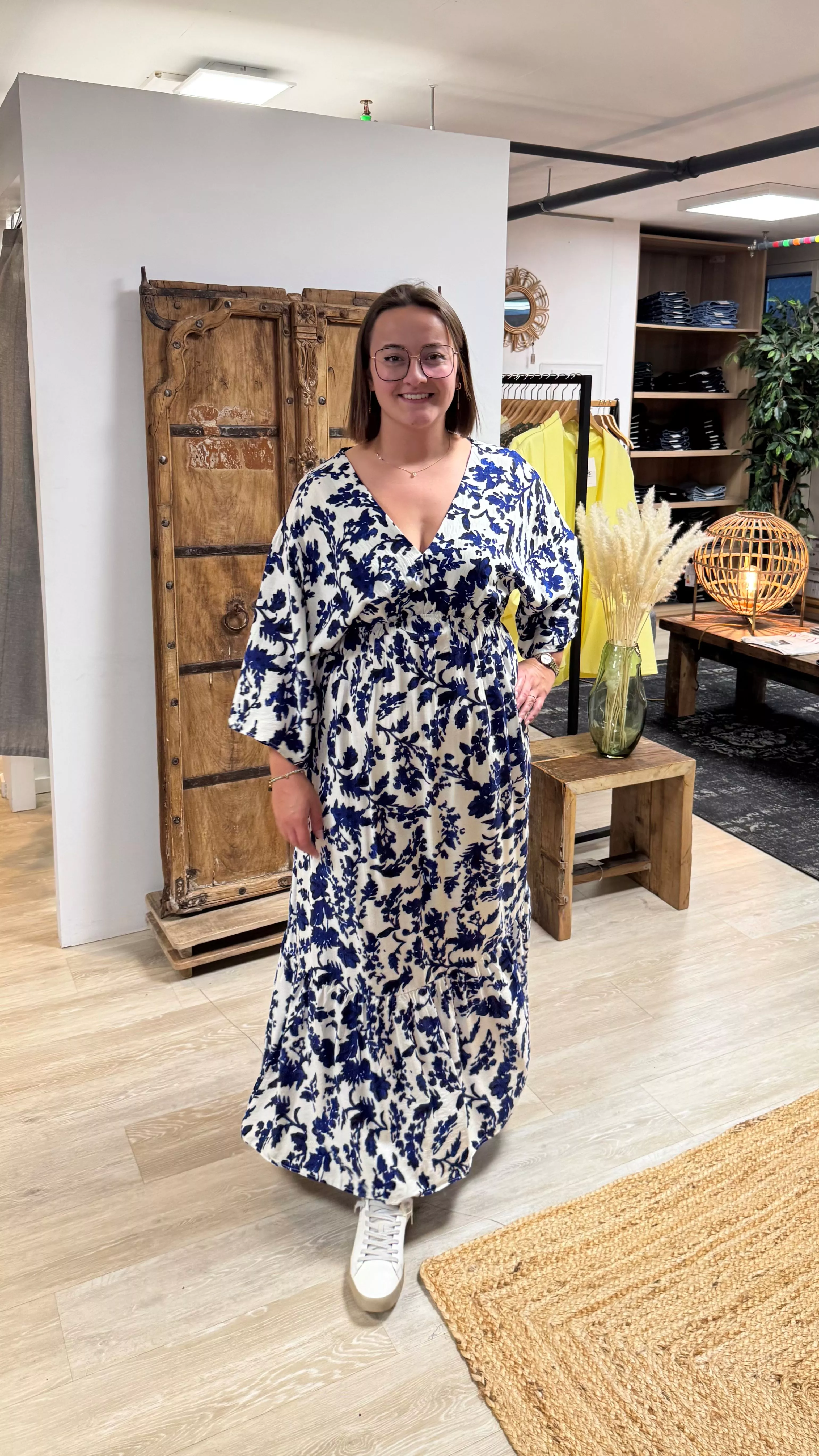 1-ROBE TARA – MAËLLE – GRANDE TAILLE 42–50