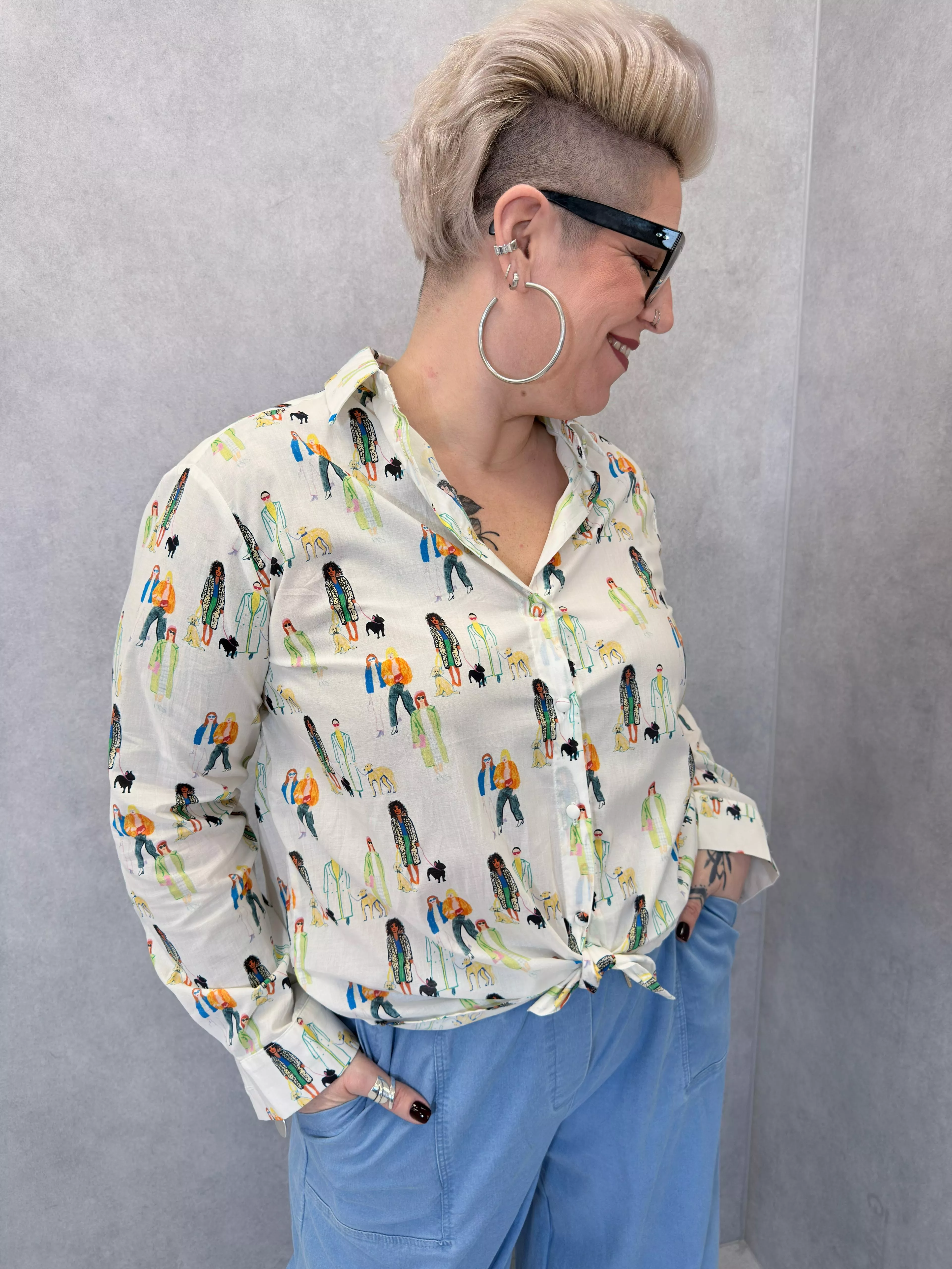 BLOUSE SUNDAY – EMI-JO – GRANDE TAILLE 44–48