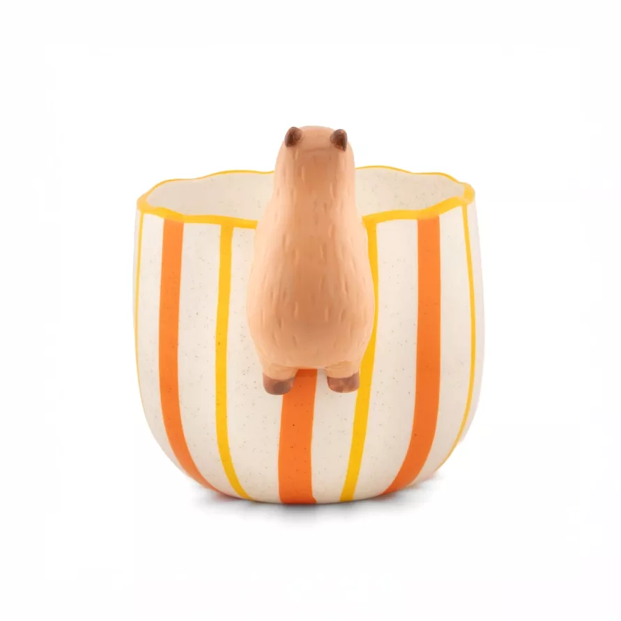CACHE-POT CÉRAMIQUE CAPYBARA CURIEUX – SASS & BELLE