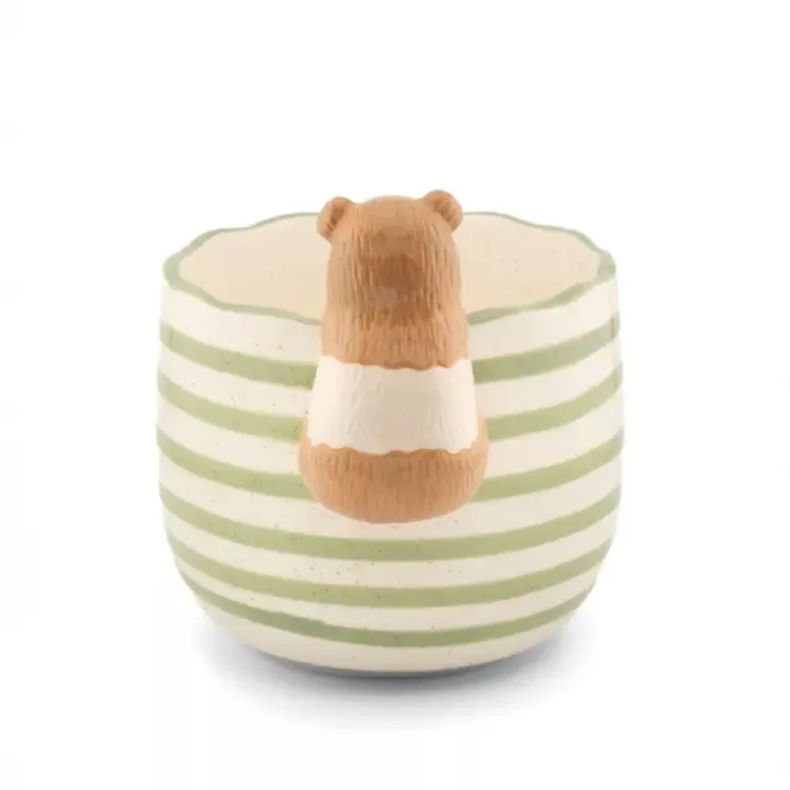 CACHE-POT CÉRAMIQUE COCHON D’INDE ESPIÈGLE – SASS & BELLE