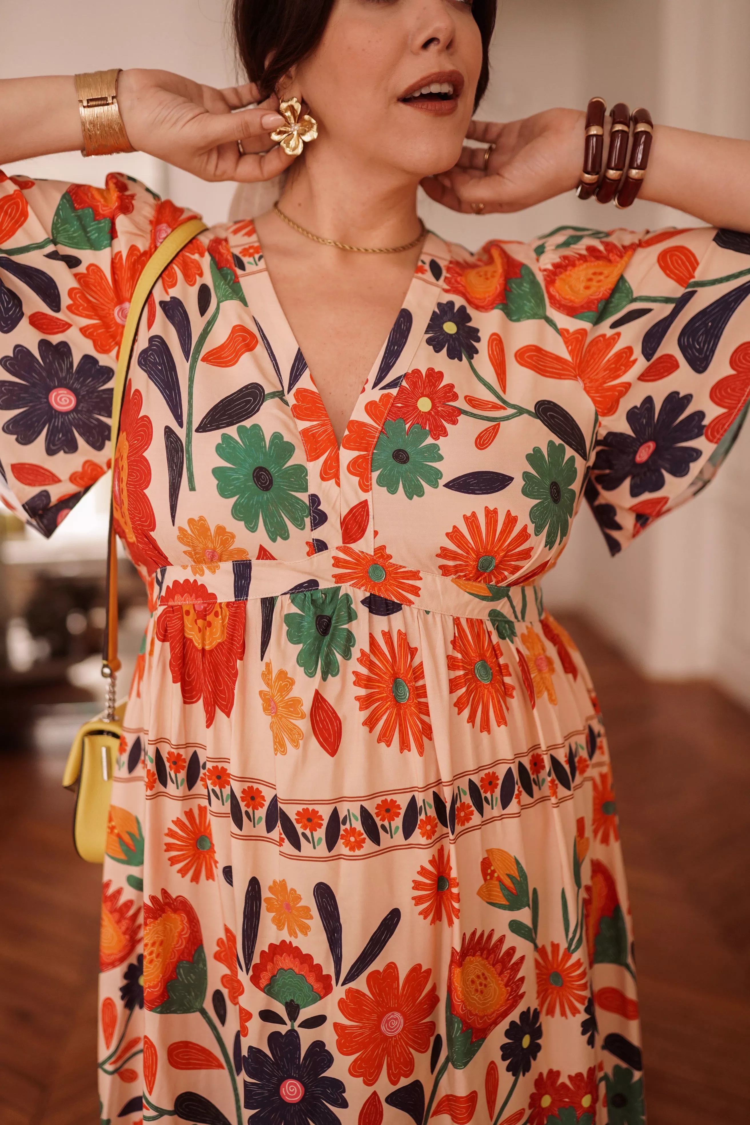 ROBE ZORA – IN APRIL 1986 – GRANDE TAILLE 42–46