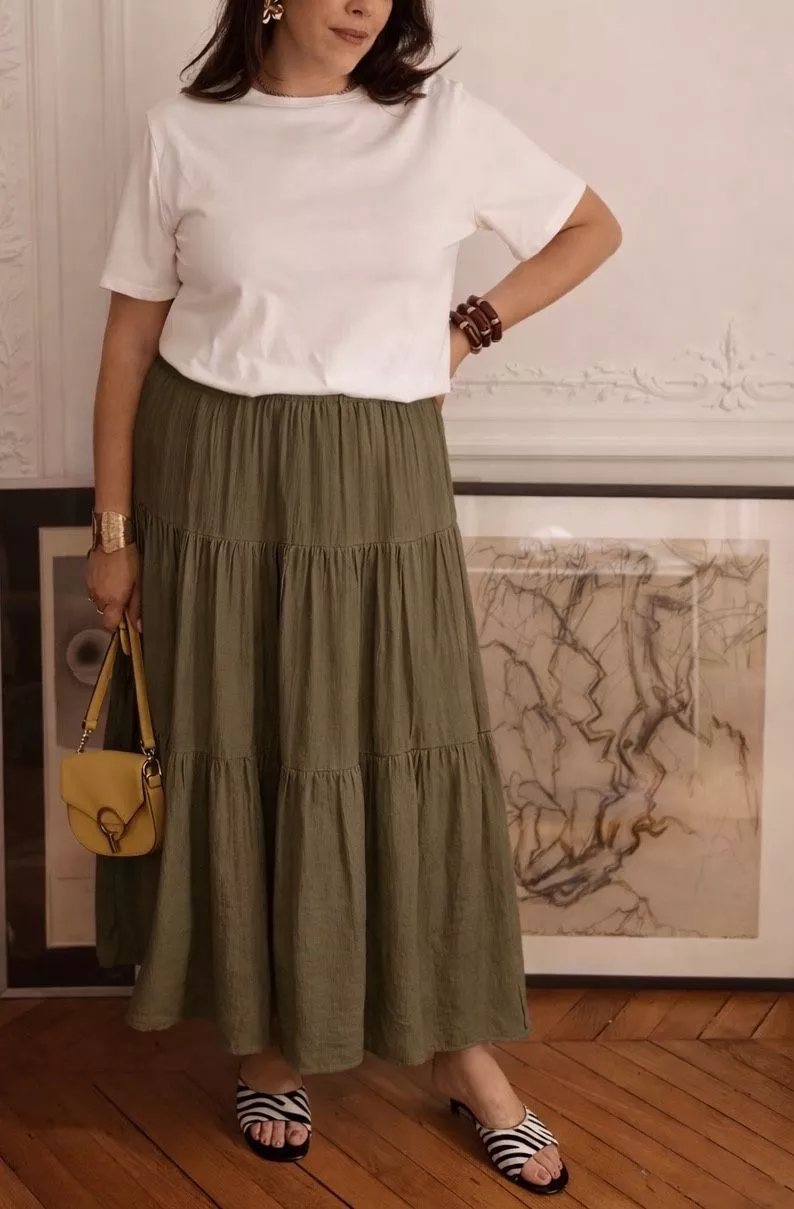 JUPE ZELIE – IN APRIL 1986 – GRANDE TAILLE 44–48