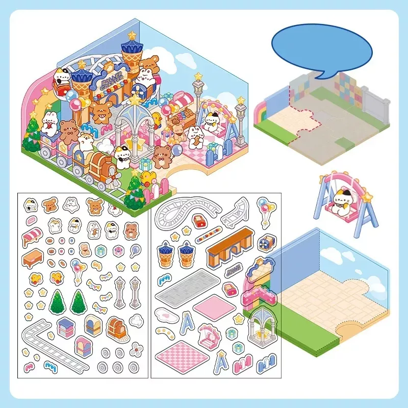 COZY STICKERS SZENE FREIZEITPARK – WEST PARADISE