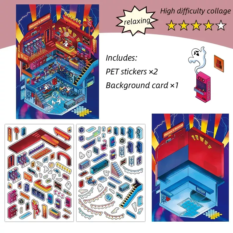 COZY STICKERS SZENE DJ – MIDNIGHT DJ